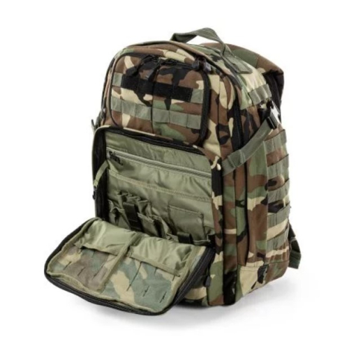 5.11 РЮКЗАК RUSH24 2.0 BACKPACK WOODLAND 56563WL-938