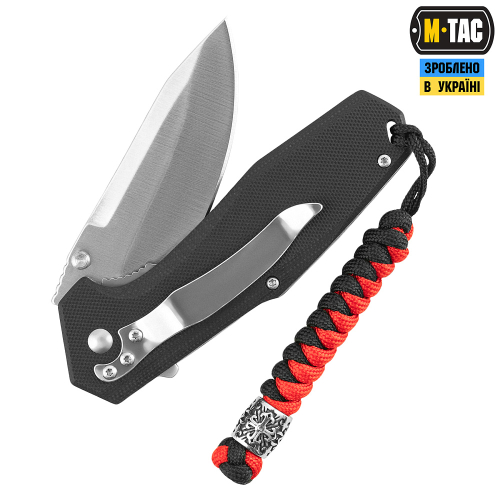 M-TAC ТЕМЛЯК VIPER SCANDINAVIAN STEEL BLACK&RED