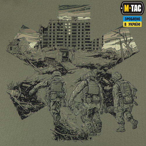 M-TAC ФУТБОЛКА EVAC LIGHT OLIVE