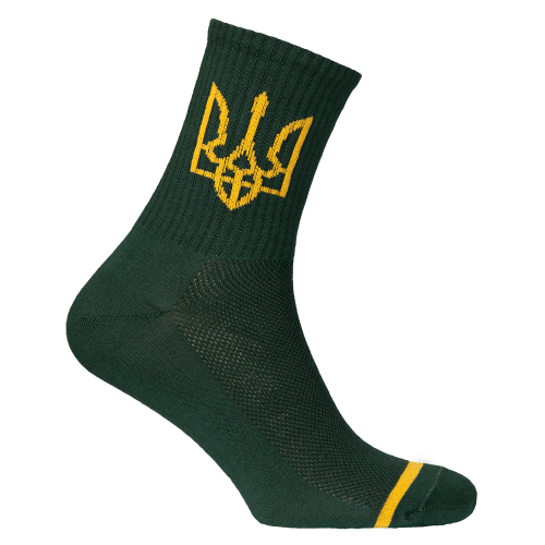 CAMO-TEC НОСКИ ТРИЗУБ DARK OLIVE 6 ПАР 7166