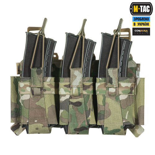 M-TAC ПЕРЕДНЯЯ ПАНЕЛЬ ДЛЯ ПЛИТОНОСКИ CUIRASS QRS НА ТРИ МАГАЗИНА MULTICAM