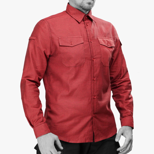 UATAC СОРОЧКА PLAID RED 5124