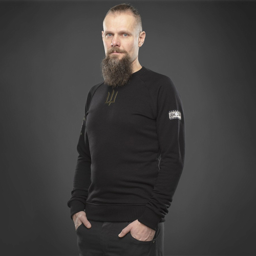 SVASTONE СВІТШОТ SDA BLACK