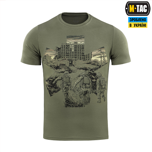 M-TAC ФУТБОЛКА EVAC LIGHT OLIVE