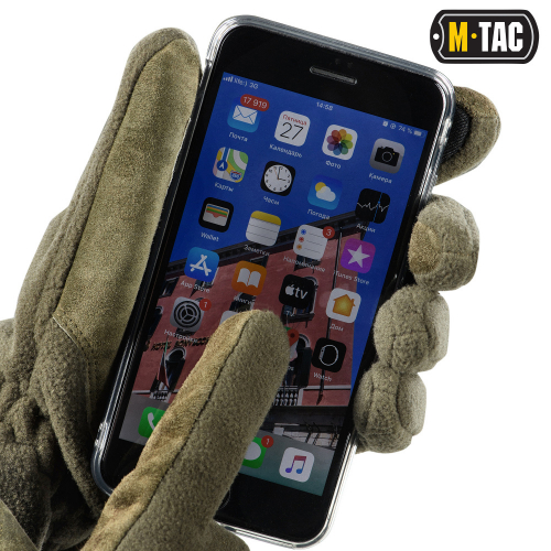 M-TAC ПЕРЧАТКИ WINTER TACTICAL WINDBLOCK 295 OLIVE