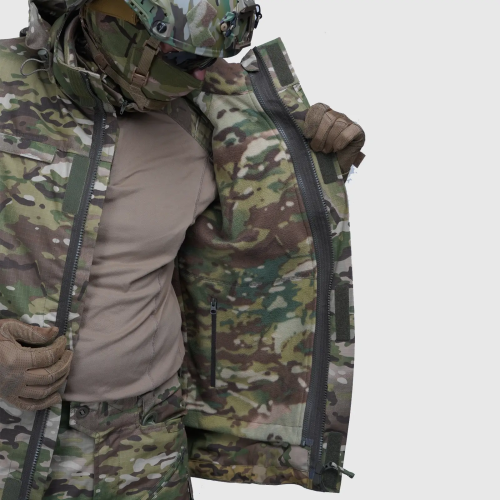 UATAC КУРТКА ТАКТИЧЕСКАЯ ДЕМИСЕЗОННАЯ С ФЛИСОМ MULTICAM ORIGINAL RIPSTOP 3914