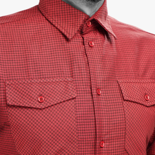 UATAC СОРОЧКА PLAID RED 5124