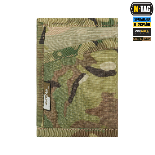 M-TAC ГАМАНЕЦЬ TACTICAL WALLET ELITE MULTICAM