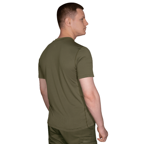 CAMO-TEC ФУТБОЛКА CHITON GRID OLIVE 7186