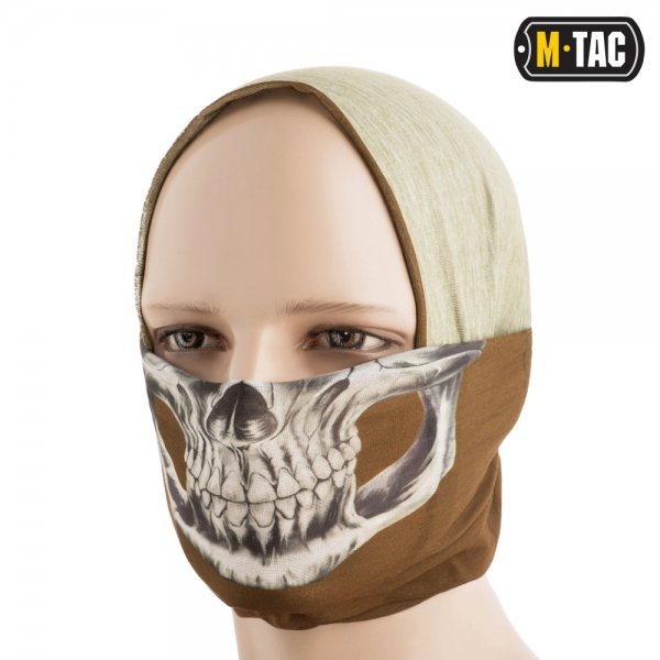 M-TAC ШАРФ-ТРУБА ПОЛЕГШЕНИЙ REAPER SKULL COYOTE