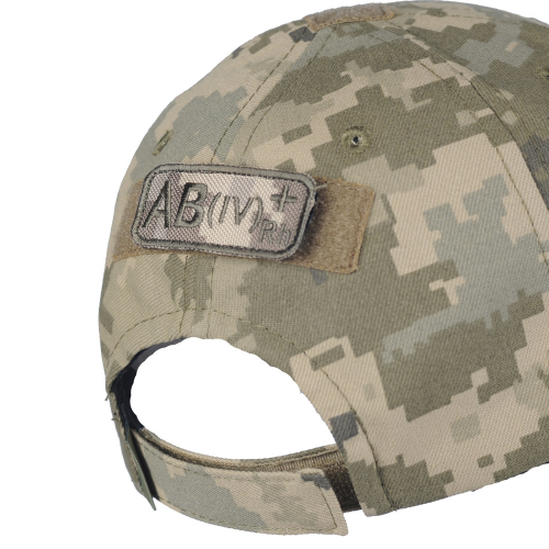 M-TAC НАШИВКА ГРУППА КРОВИ AB(IV) RH+ MM14