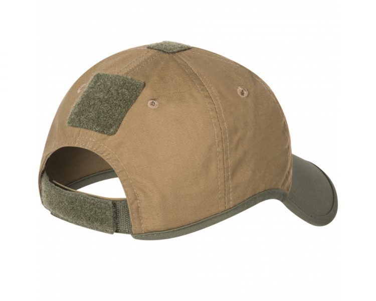 HELIKON-TEX БЕЙСБОЛКА LOGO CAP POLYCOTTON RIPSTOP COYOTE/OLIVE GREEN H7112-1102