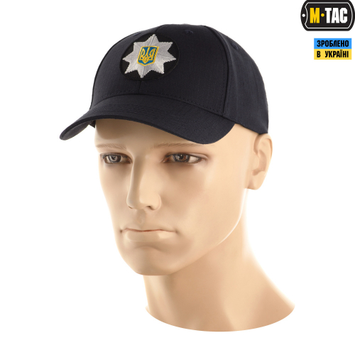 M-TAC БЕЙСБОЛКА POLICE РІП-СТОП DARK NAVY BLUE