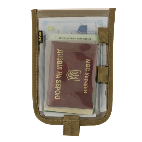 P1G-TAC ЧЕХОЛ ДЛЯ ДОКУМЕНТОВ TOUCH SCREEN COYOTE UA281-70028-CB
