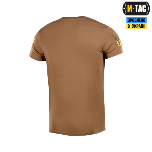 M-TAC ФУТБОЛКА UA SIDE COYOTE BROWN