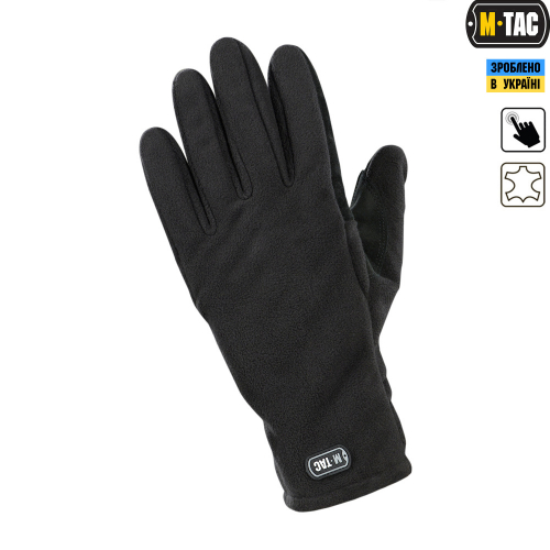 M-TAC РУКАВИЦІ WINTER TACTICAL WINDBLOCK 380 BLACK