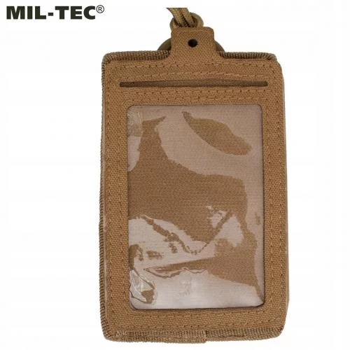 MIL-TEC ЧОХОЛ ДЛЯ ID-БЕЙДЖА CARD CASE COYOTE 15847119