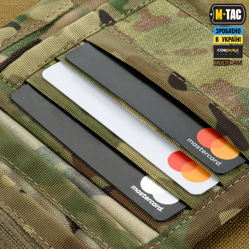 M-TAC ГАМАНЕЦЬ TACTICAL WALLET ELITE MULTICAM