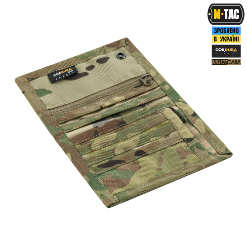M-TAC ГАМАНЕЦЬ TACTICAL WALLET ELITE MULTICAM
