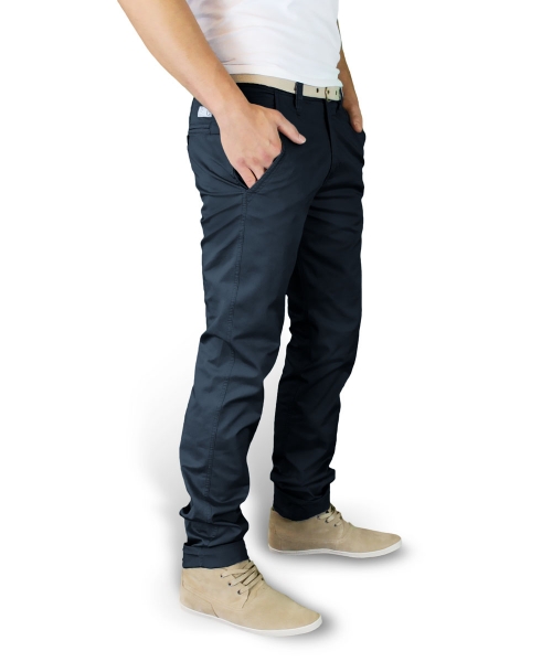 SURPLUS БРЮКИ XYLONTUM CHINO TROUSERS BLACK 05-3604-63