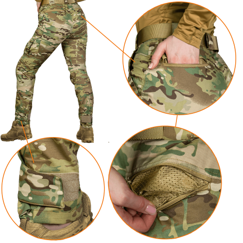CAMO-TEC ШТАНЫ ЖЕНСКИЕ ТАКТИЧЕСКИЕ PANI PATROL PRO MULTICAM 7950