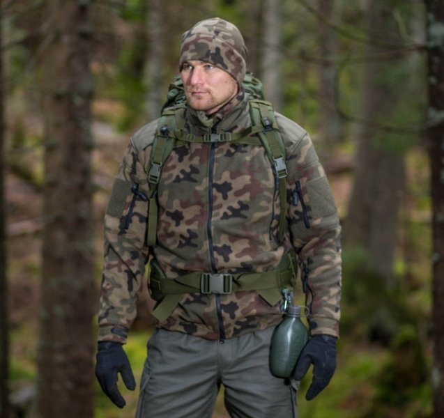 HELIKON-TEX КУРТКА LIBERTY DOUBLE FLEECE PL WOODLAND H2127-04
