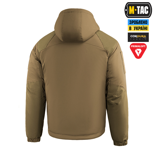 M-TAC КУРТКА ЗИМОВА ALPHA GEN.III PRO PRIMALOFT COYOTE BROWN