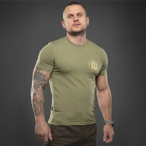 SVASTONE ФУТБОЛКА VALHALLA SPEAKS UA OLIVE