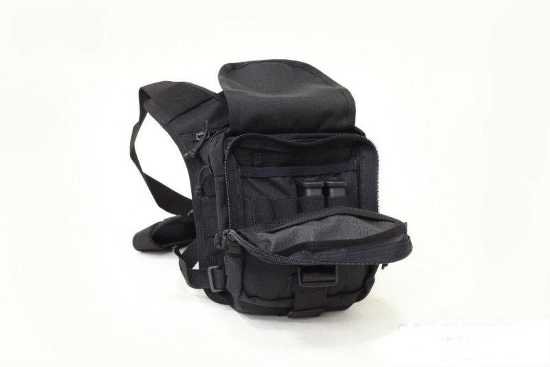 A-LINE А37 СУМКА-КОБУРА ТАКТИЧЕСКАЯ BLACK