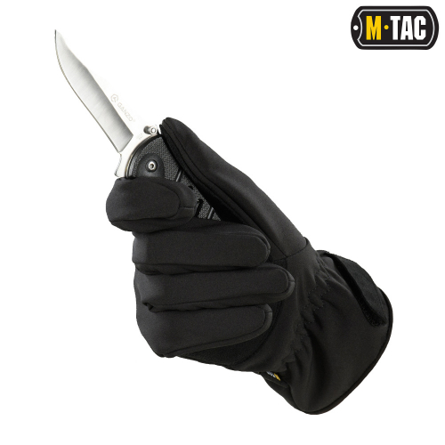 M-TAC ПЕРЧАТКИ TACTICAL WATERPROOF BLACK