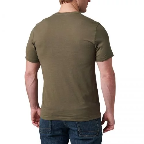  5.11 ФУТБОЛКА З ПРИНТОМ ATMOS LOGO RANGER GREEN 76298-186