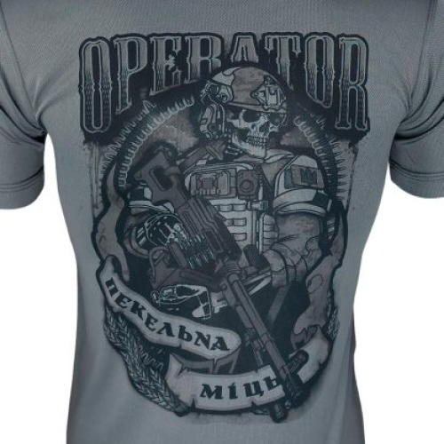 KRAMATAN TACTICAL DESIGN ФУТБОЛКА OPERATOR GREY