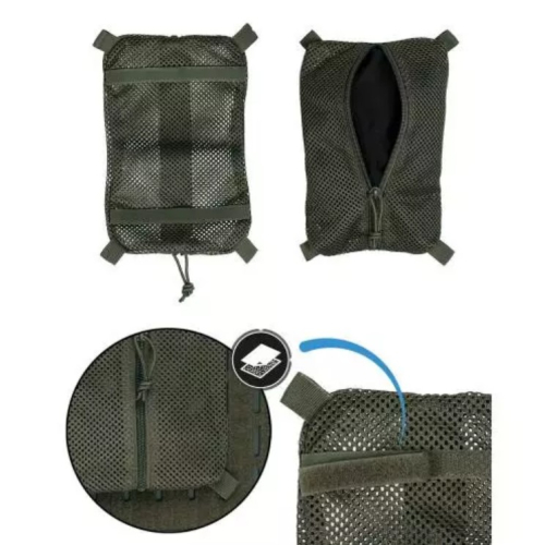 MIL-TEC ПІДСУМОК УНІВЕРСАЛЬНИЙ MESH BAG WITH VELCRO M OLIVE 16003601