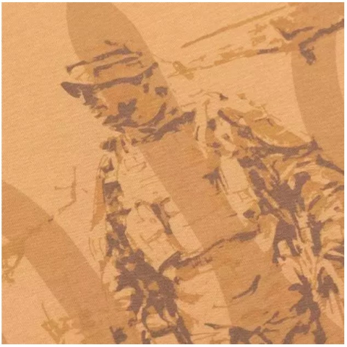 P1G-TAC ФУТБОЛКА З ПРИНТОМ ГЕРОЇ НЕ ВМИРАЮТЬ COYOTE BROWN UA281-29891-CB-KZ