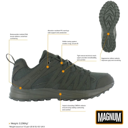 MAGNUM КРОСІВКИ ТАКТИЧНІ STORM TRAIL LITE OLIVE 18605B