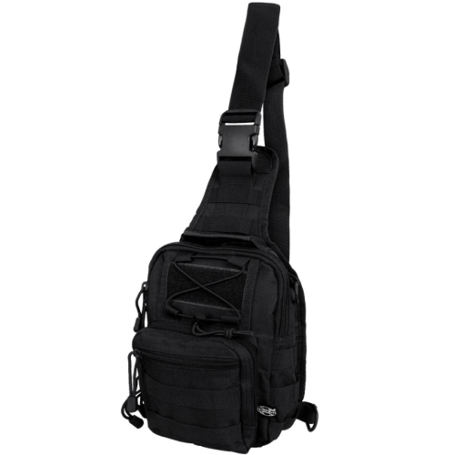 MFH РЮКЗАК ОДНОЛЯМОЧНИЙ SHOULDER BAG BLACK 30700A