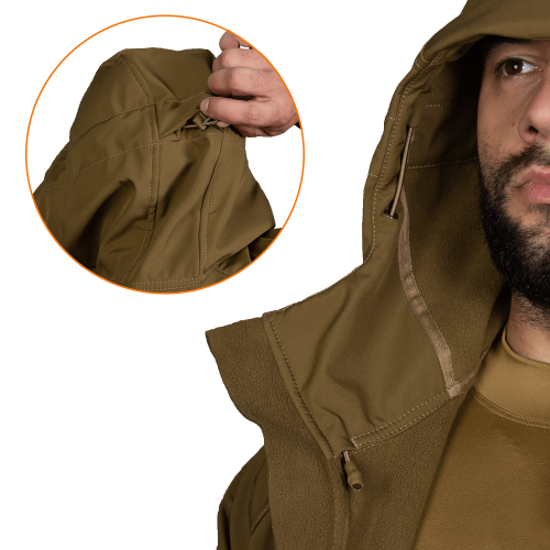 CAMO-TEC КУРТКА STALKER SOFTSHELL COYOTE 7346