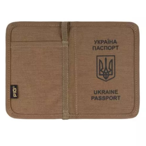 P1G-TAC ОБЛОЖКА ДЛЯ ПАСПОРТА COYOTE UA281-70025-R-CB
