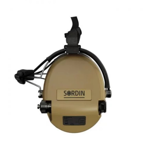 SORDIN НАУШНИКИ АКТИВНЫЕ SUPREME MIL AUX NECKBAND SAND 76308-05-S