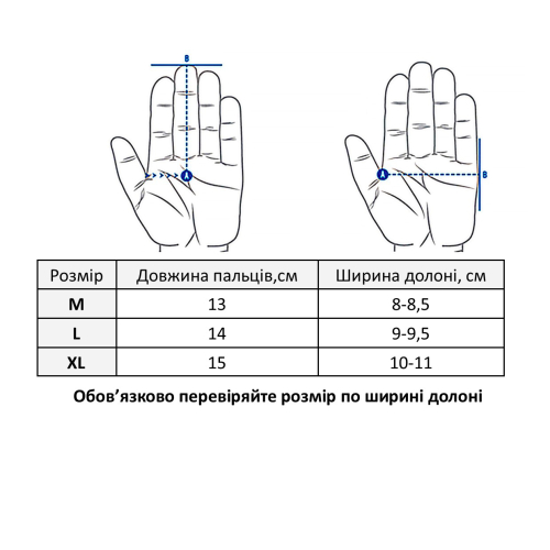 UAD ПЕРЧАТКИ PROMETEY COYOTE UAD0027M