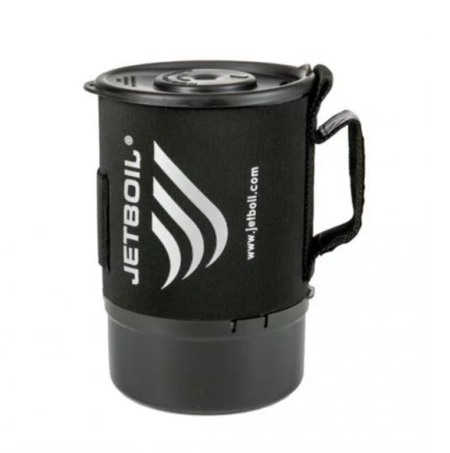JETBOIL ГОРЕЛКА ГАЗОВАЯ С КОТЕЛКОМ ZIP 0.8L CARBON JB-ZPCB