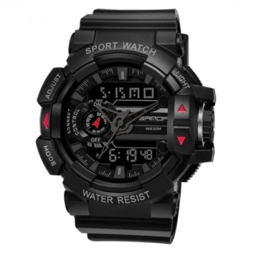 SANDA ЧАСЫ ТАКТИЧЕСКИЕ BOX BLACK 25404