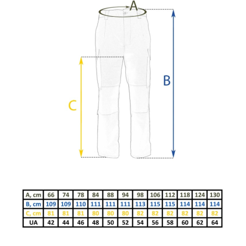 TAILOR ТАКТИЧНІ ШТАНИ CANVAS ММ-14 68003098 