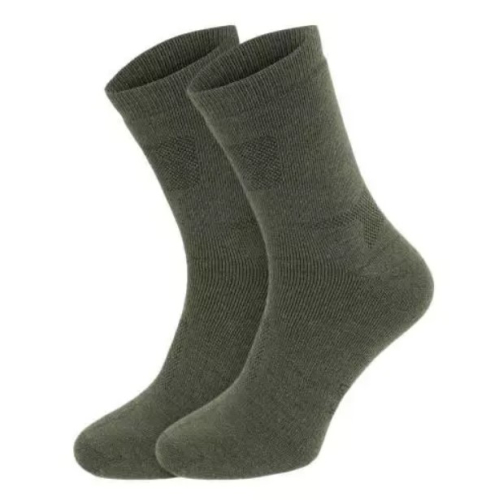 MIL-TEC ШКАРПЕТКИ ТРЕКІНГОВІ STURM MERINO SOCKS 2 ПАРИ OLIVE 13006301