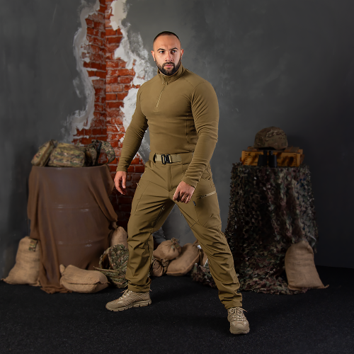 CAMO-TEC ШТАНИ SOFTSHELL VENT COYOTE 8289