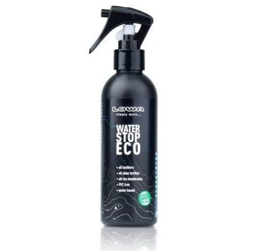 LOWA СПРЕЙ ВОДООТТАЛКИВАЮЩИЙ ГИДРОФОБНЫЙ WATER STOP ECO 200 ML 831108/0111