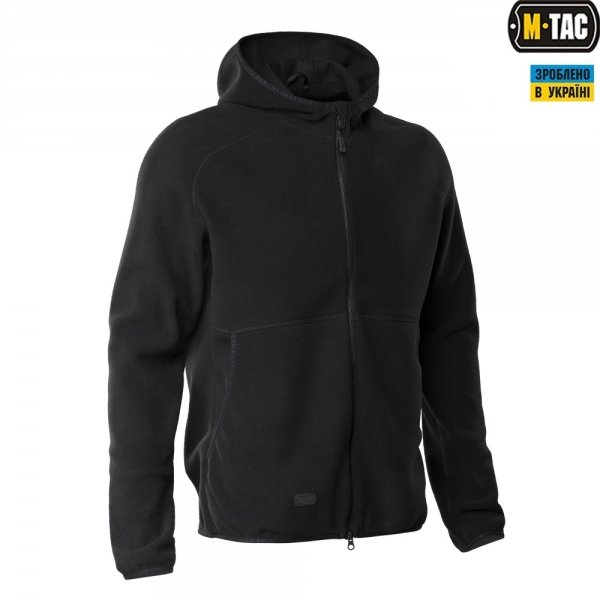 M-TAC КОФТА LITE MICROFLEECE HOODIE BLACK