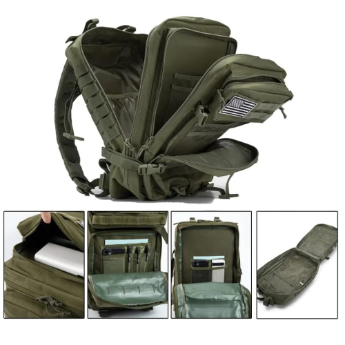 TAILOR РЮКЗАК ТАКТИЧЕСКИЙ MOLLE 45L OLIVE BL066-01