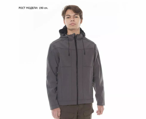 CHAMELEON КУРТКА SOFT SHELL WOLF GREY 0762-08-20