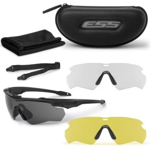 ESS ОЧКИ ЗАЩИТНЫЕ БАЛЛИСТИЧЕСКИЕ CROSSBLADE 3LS KIT BLACK EE9032-07